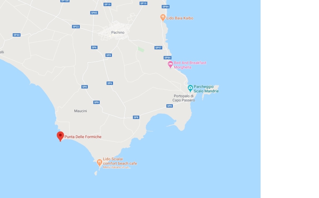 Punta delle Formiche - Pachino